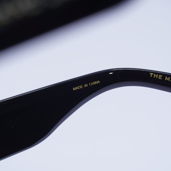 Marc Jacobs MARC 574/S 0807 IR Sunglasses Black Square Frame, Grey Lenses - Picture 8 of 11